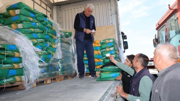 Kocaeli'de traktörler tarlalara indi, mısır ekimi başladı