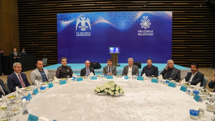 Konya Selçuklu Belediyesi’nden anlamlı veda programı