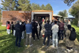 Kültepe'ye bayramda ziyaretçi akını