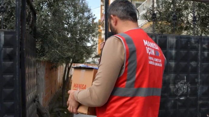 Manisa’da bayram öncesi gıda desteği