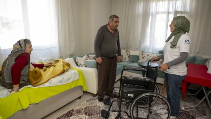 Mersin’de engelli vatandaşlara ücretsiz medikal destek