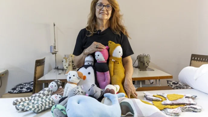 Mersin’de tekstil atıkları oyuncağa dönüşüyor