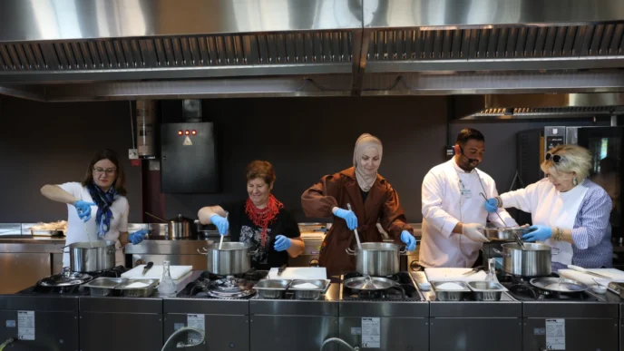 Nilüfer’de Sennur Sezer’in izinde gastronomi yolculuğu