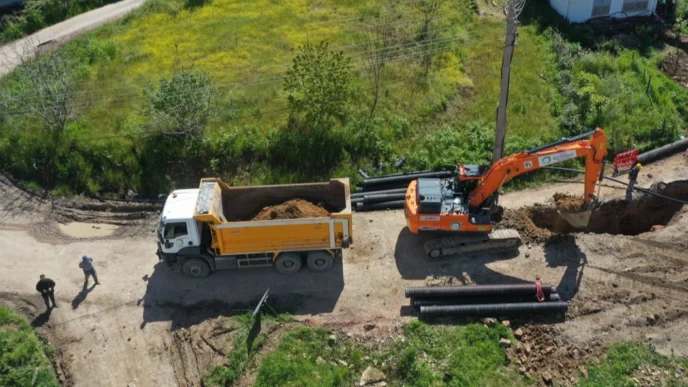 Ordu Fatsa’da altyapı yatırımları sürüyor