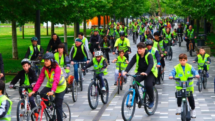 Sakarya'da pedallar güvenli ulaşıma çevriliyor