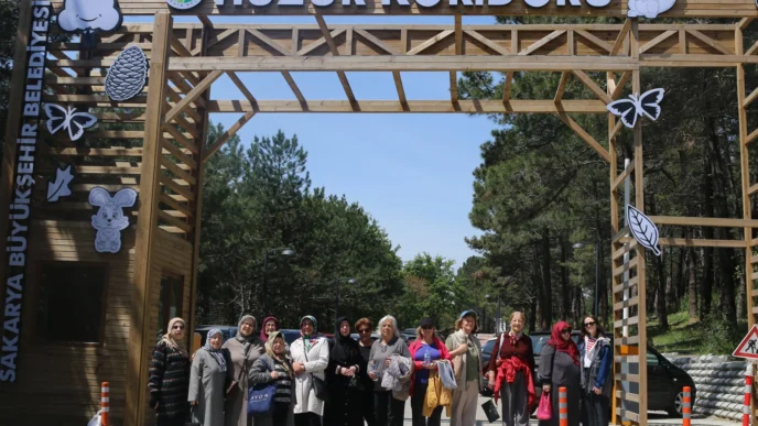 Sakarya YADEM yaşlıları Huzur Koridoru’nda