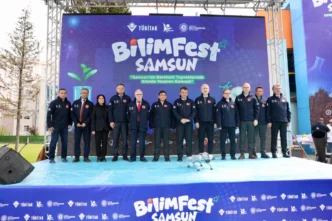 Samsun’da BİLİMFEST coşkusu başladı