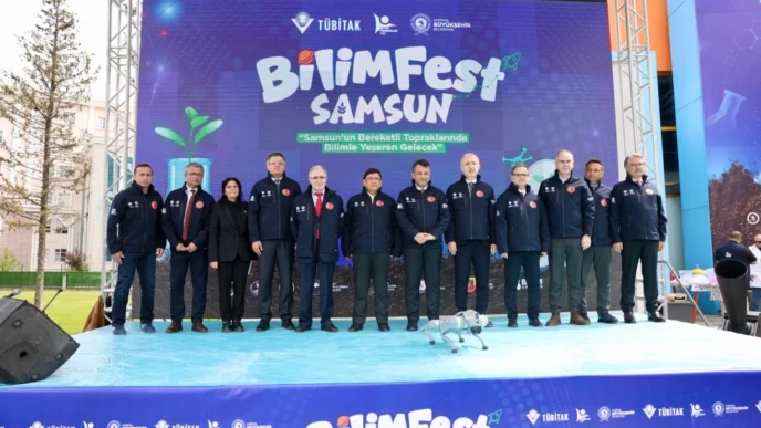 Samsun’da BİLİMFEST coşkusu başladı