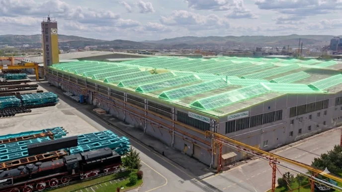 Stratejik vagonlar güneş enerjisiyle üretilecek