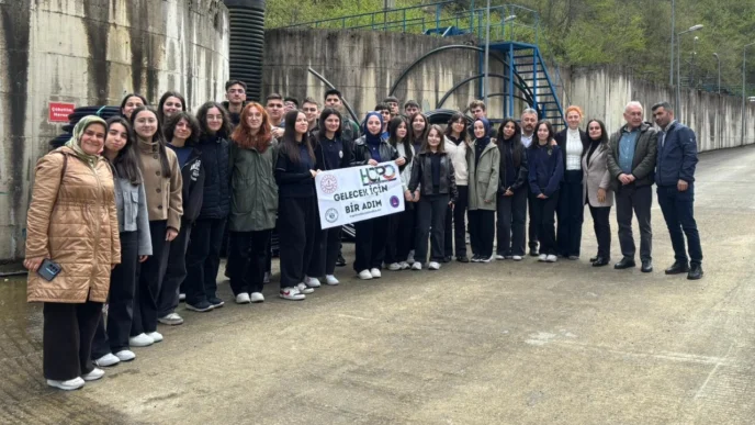 Trabzon’da öğrencilere atık su arıtma eğitimi