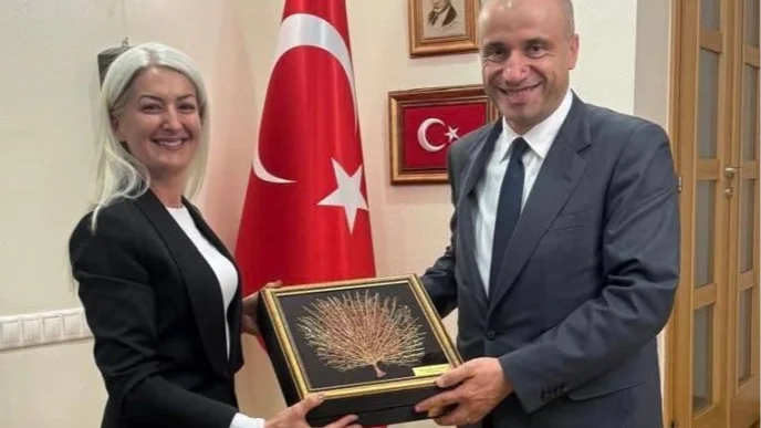 Trakya eğitim ordusundan Filibe Başkonsolosu Manav’a ziyaret