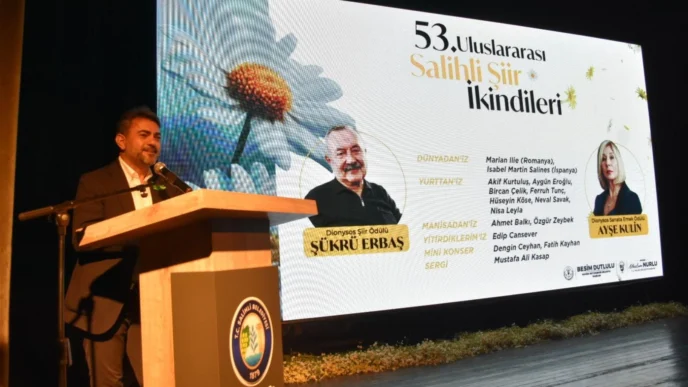 Uluslararası Şiir İkindileri ile Manisa’da sanat rüzgarı esti
