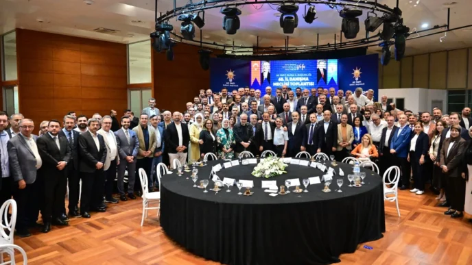 AK Parti Bursa’dan vefa mesajı