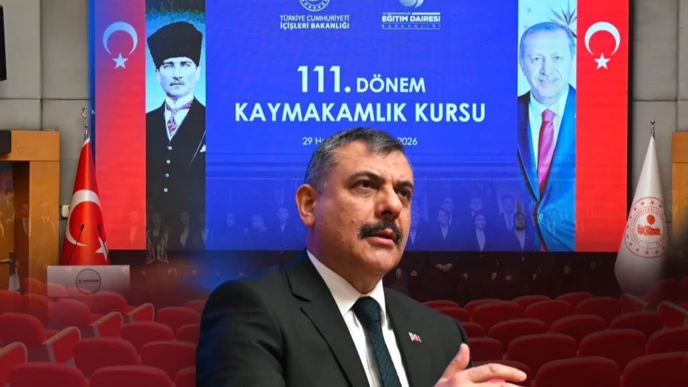 Bakan Çiftçi'den 111. dönem Kaymakam adaylarına tecrübe paylaşımı