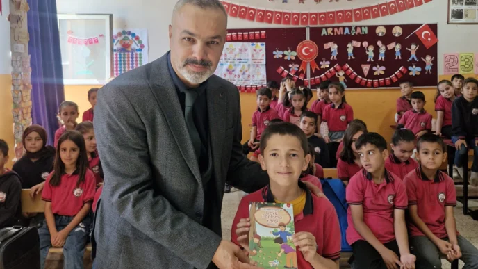 Batman Kozluk’ta yazar-öğrenci buluşmaları devam ediyor