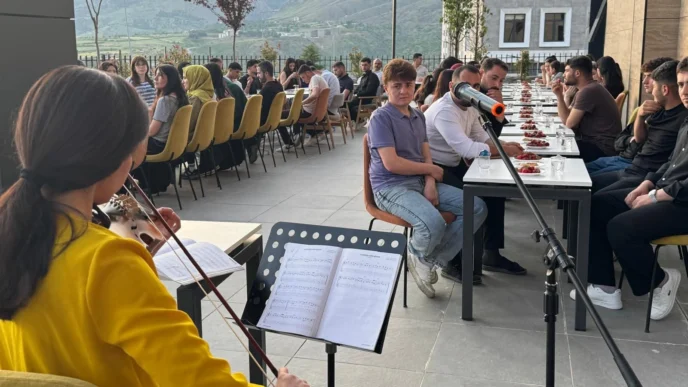 Batman Sason'da gençler YKS öncesi moral buldu