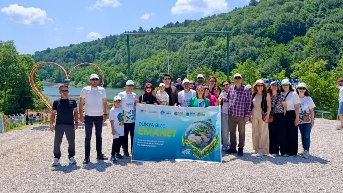 Bilecik'te çevresel temalı doğa yürüyüşü