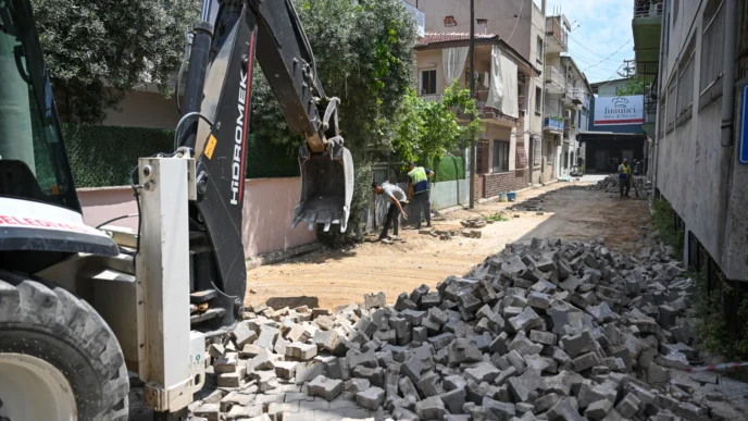 Bornova’da Çamdibi’nde değişim başladı