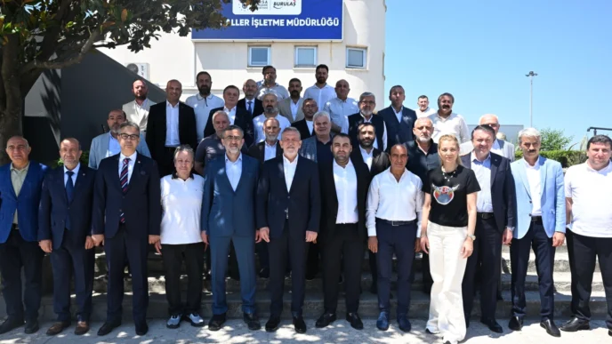 BTSO Başkanı Burkay’dan Terminalde önemli buluşma