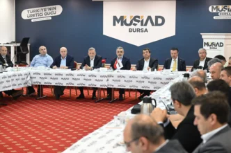 BTSO Başkanı Burkay MÜSİAD yönetimi ile buluştu