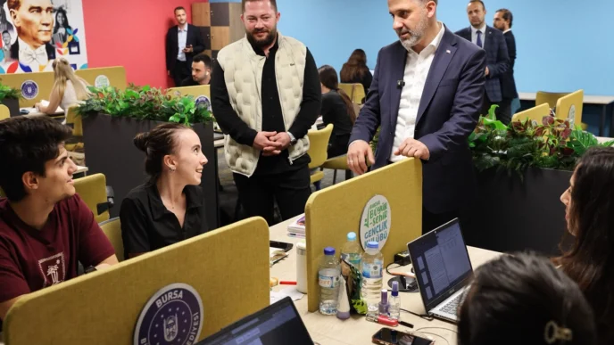 Bursa Büyükşehir öğrencilerin yanında