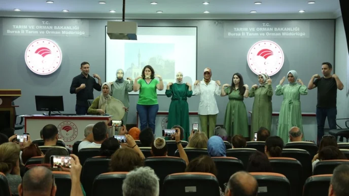 Bursa’da Tarım ve Orman Müdürlüğü personeli işaret dili öğrendi