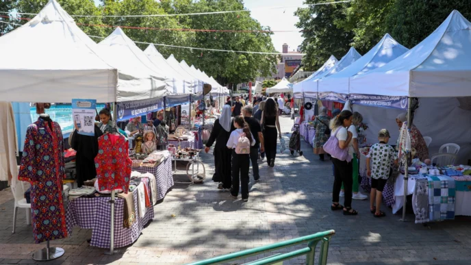 Bursa'da 'Meydan Kadınların' dayanışması