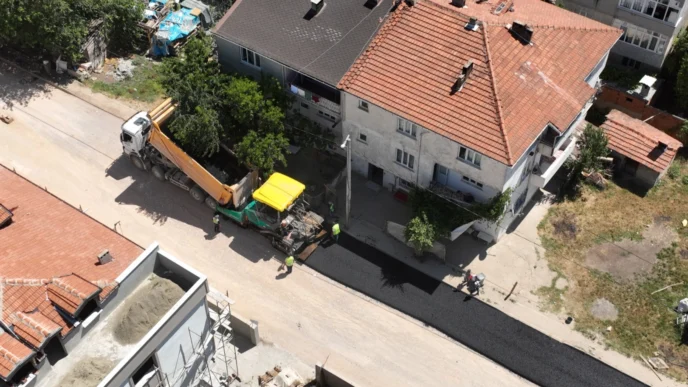 Bursa İnegöl'de yollar yenileniyor