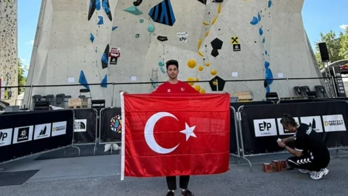 Bursa İnegöllü sporcu Dünya Kupası’nda Türkiye için yarıştı