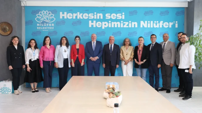 Bursa Nilüfer, Portekizli kardeşi Castelo Branco heyetini ağırladı