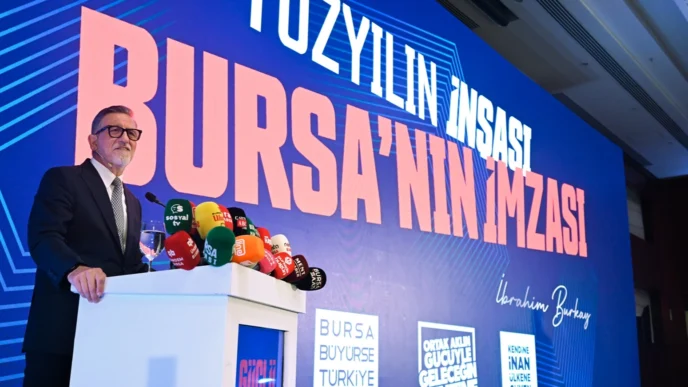 Bursa'nın yeni ekonomi haritası şekillendi... Başkan Burkay'dan Bursa ekonomisine tarihi projeler