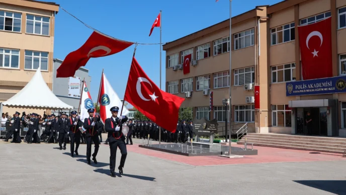 Bursa POMEM’de 475 yeni polis adayı mezun oldu