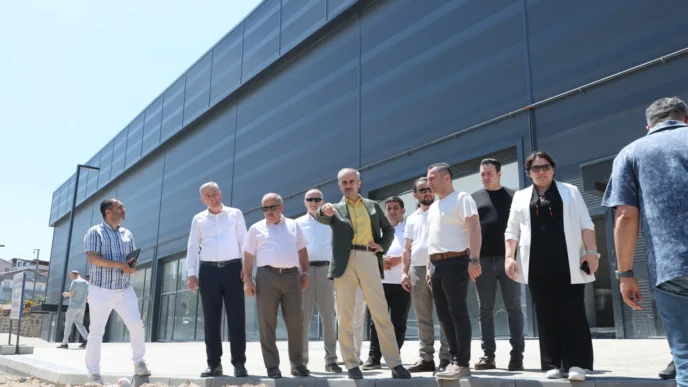 Çayırova'da Uluslararası Spor Kompleksi açılışa gün sayıyor