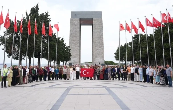 Denizli'de kırsaldaki kadınlara anlamlı Çanakkale yolculuğu