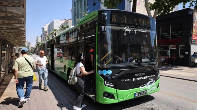 Denizli’de LGS öğrencilerine ücretsiz ulaşım