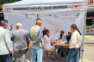 Doğubayazıt İlçe Sağlık'tan sağlıklı yaşama örnek çalışma