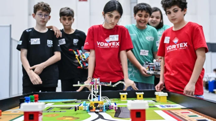 Dünya Robot Olimpiyatı Türkiye Finali’nde teknoloji ve yaratıcılık ortaya çıktı