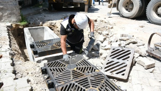 Eskişehir’de yağmur suyu altyapısına güçlendirme