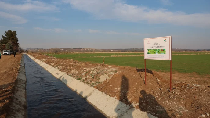Gaziantep'te 'Cansuyum' projesi hızla ilerliyor