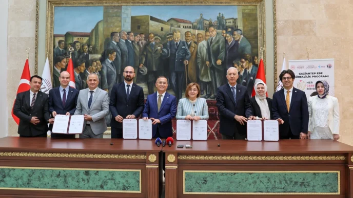 Gaziantep'te "Her Gebeye Bir Ebe" projesi hayata geçirildi