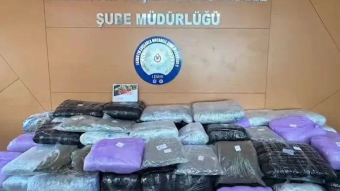 İzmir’de uyuşturucu operasyonu... 371 kilogram skunk ve esrar ele geçirildi