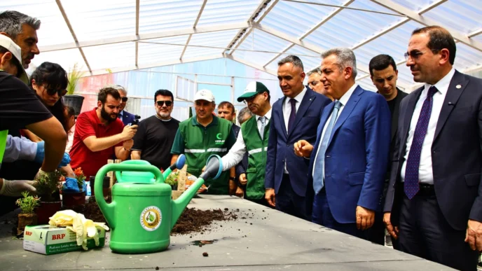 İzmir Kemalpaşa'da Tarım ve Doğal Yaşam Köyü açıldı
