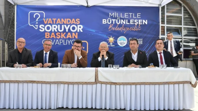Kayseri Büyükşehir vatandaşın emrinde