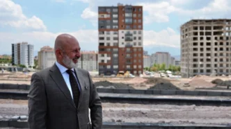 Kayseri Kocasinan'da kentsel dönüşümle yeni yaşam alanları yükseliyor