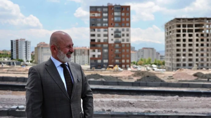 Kayseri Kocasinan'da kentsel dönüşümle yeni yaşam alanları yükseliyor