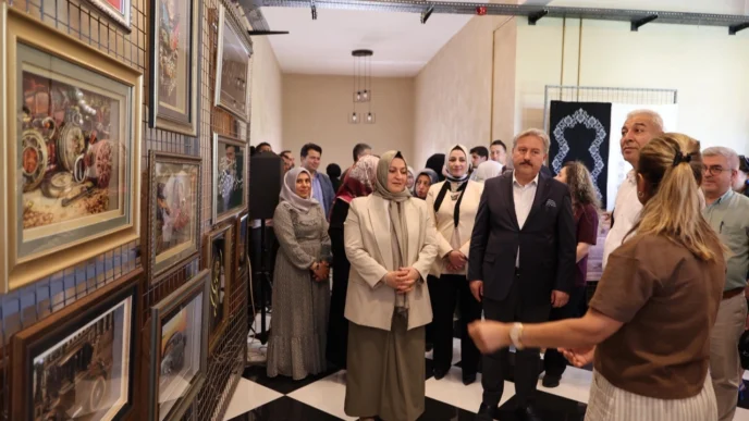 Kayseri Melikgazi'de bir yıllık emek görücüye çıktı
