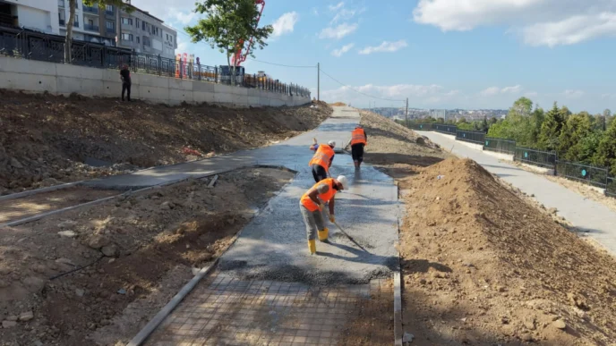Kocaeli Çayırova’da Fatih Sultan Mehmet Parkı yenileniyor