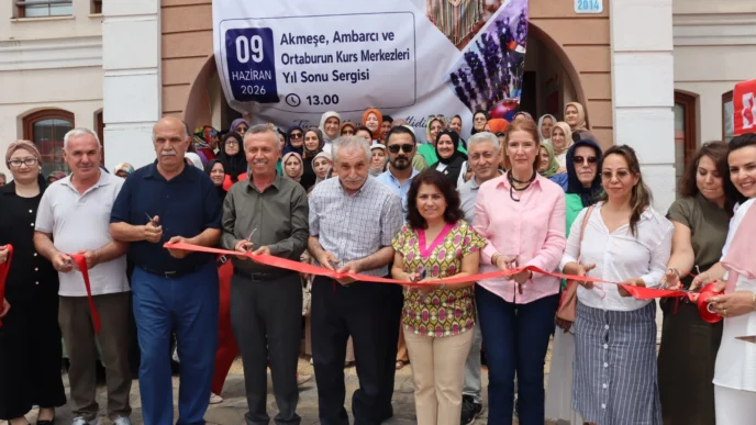 Kocaeli'de Akmeşe’de üretim dolu yıl sergiyle taçlandı