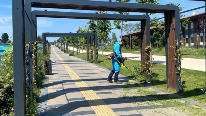 Kocaeli'de Gebze Millet Bahçesi yaza hazırlanıyor