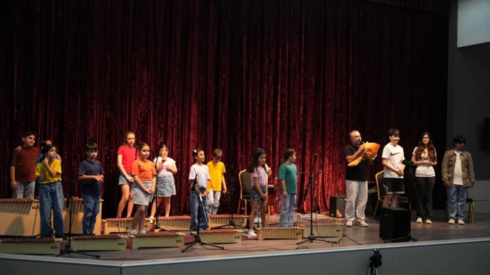 Kocaeli'de Orff Orkestrası, aldığı eğitimin hakkını verdi